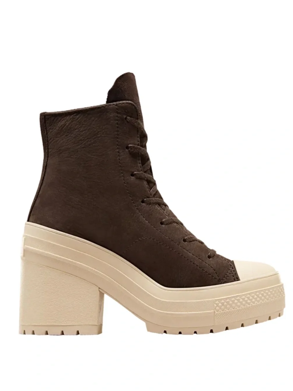 CONVERSE Chuck 70 De Luxe Heel A11542C Boots Coffee Brown - Picture 1 of 7